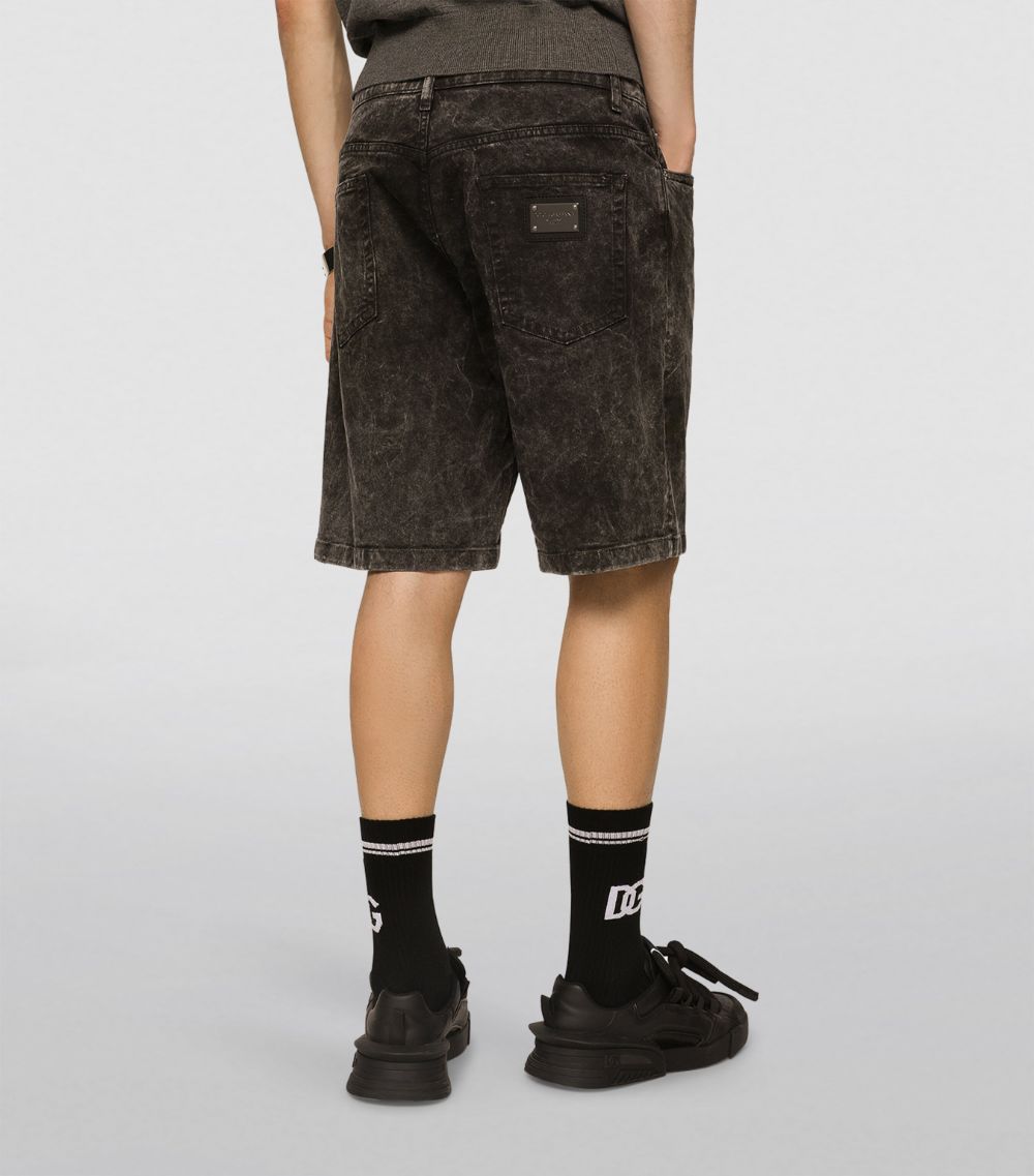 Dolce & Gabbana Dolce & Gabbana Denim Longline Shorts