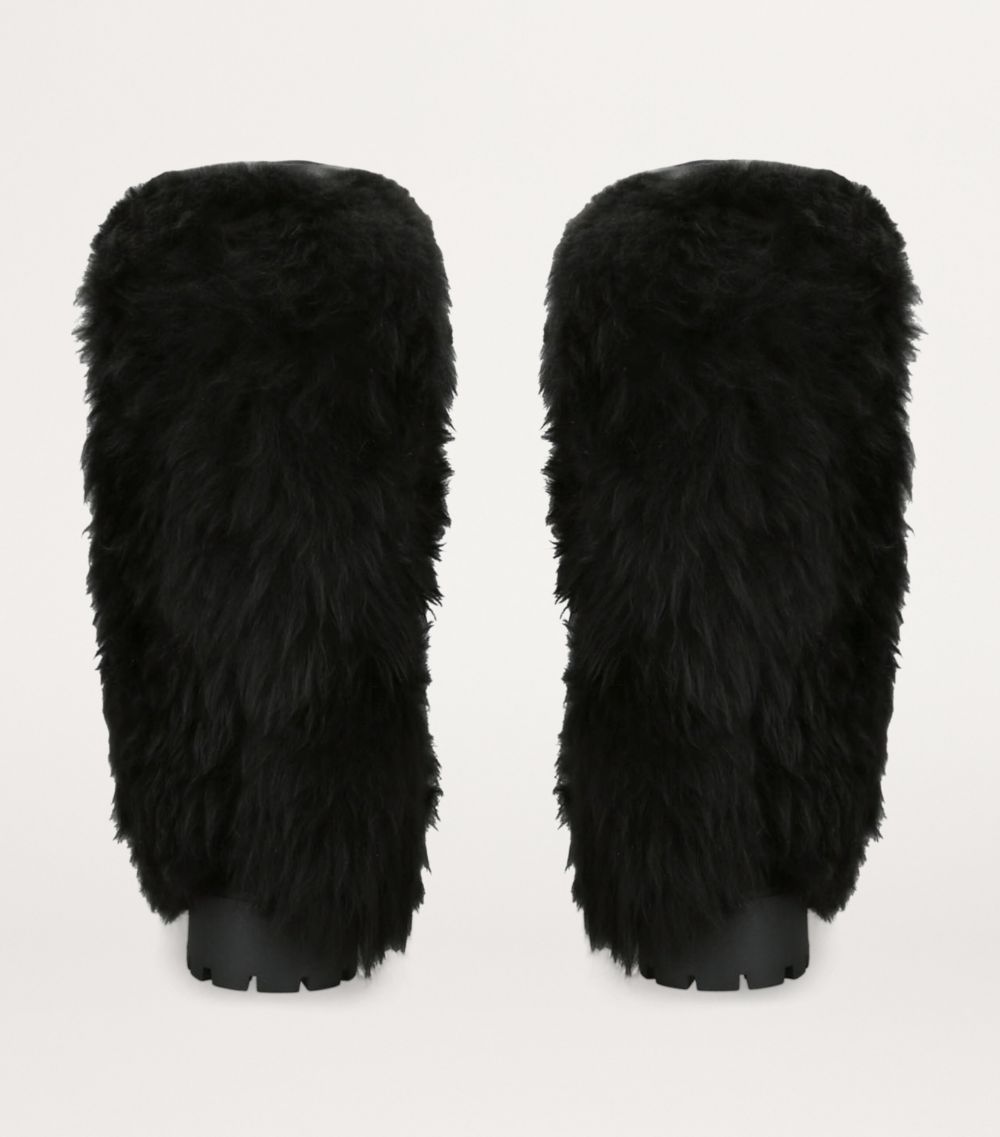 Yves Salomon Yves Salomon Merino Fur Ankle Boots