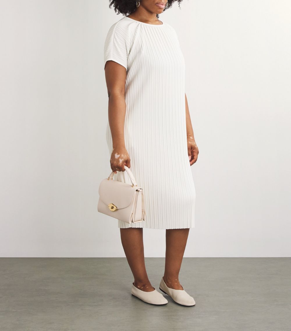 Marina Rinaldi Marina Rinaldi Pleated Midi Dress