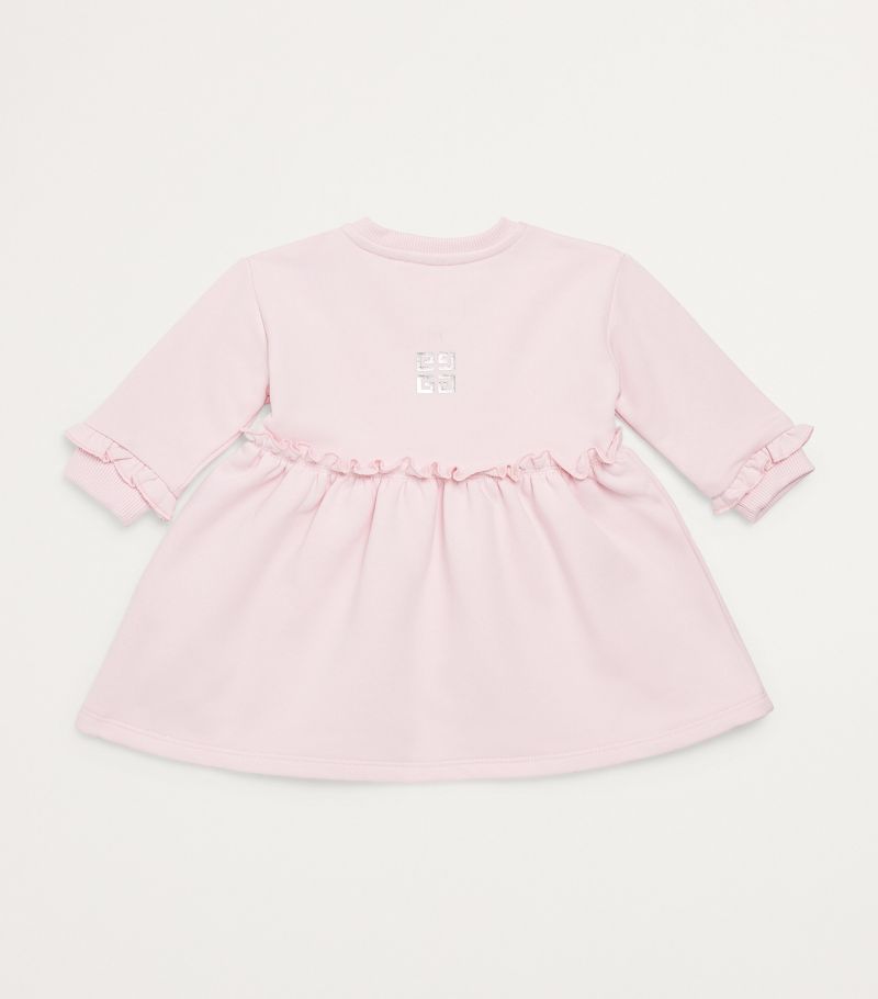 Givenchy Givenchy Kids Cotton Logo Dress (6-18 Months)