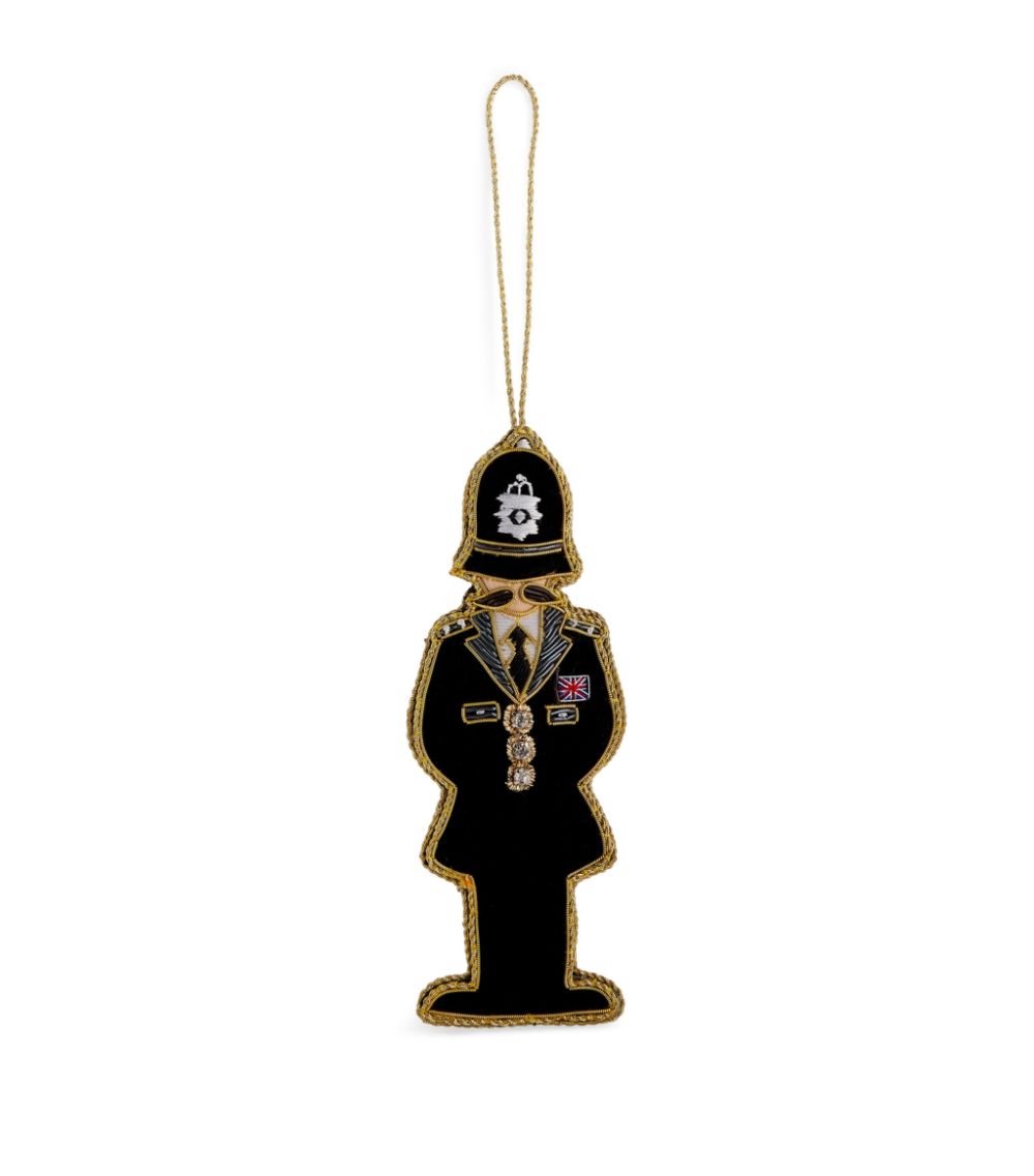 Tinker Tailor Tinker Tailor Velvet Policeman Tree Decoration