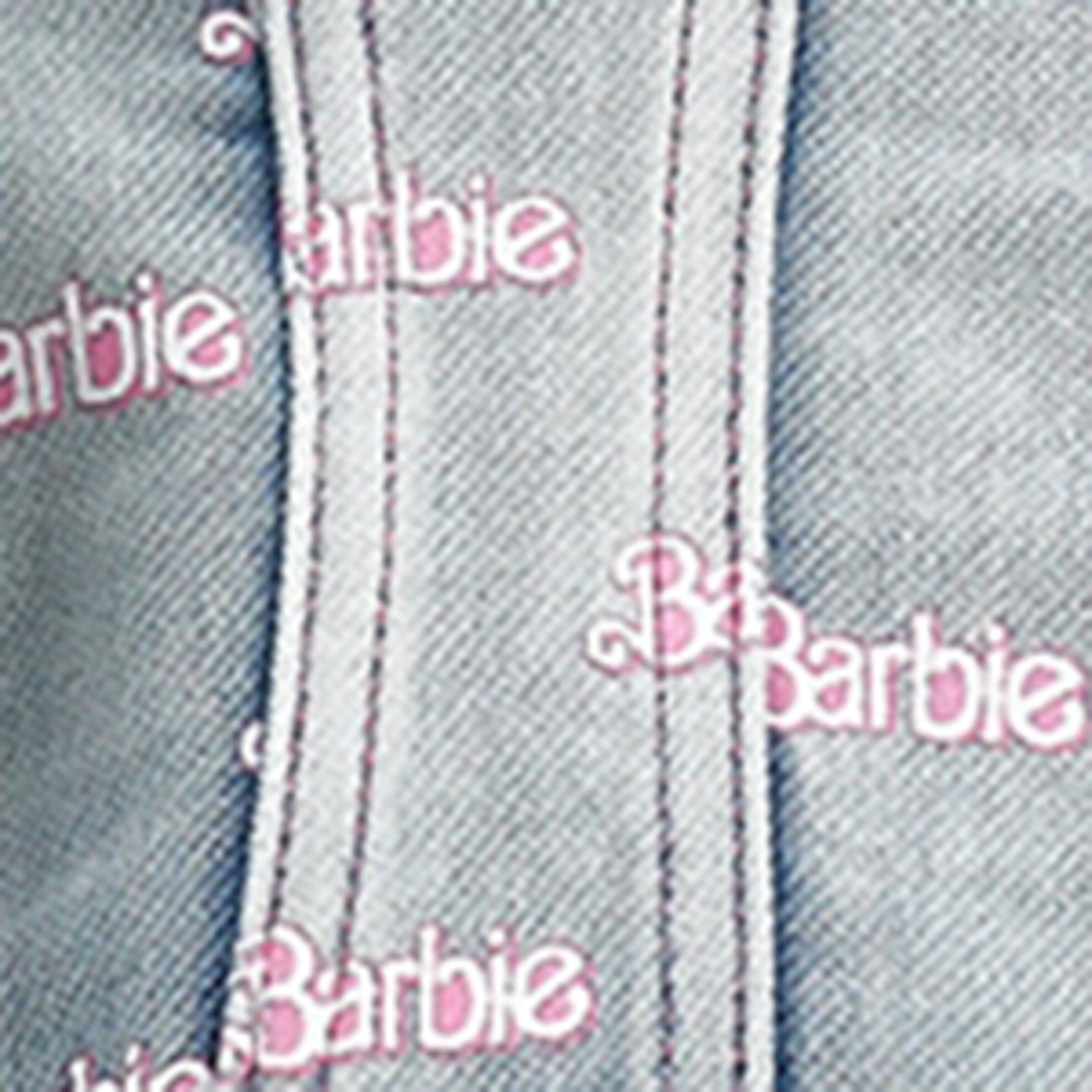 Monnalisa Monnalisa x Barbie Denim Printed Jacket