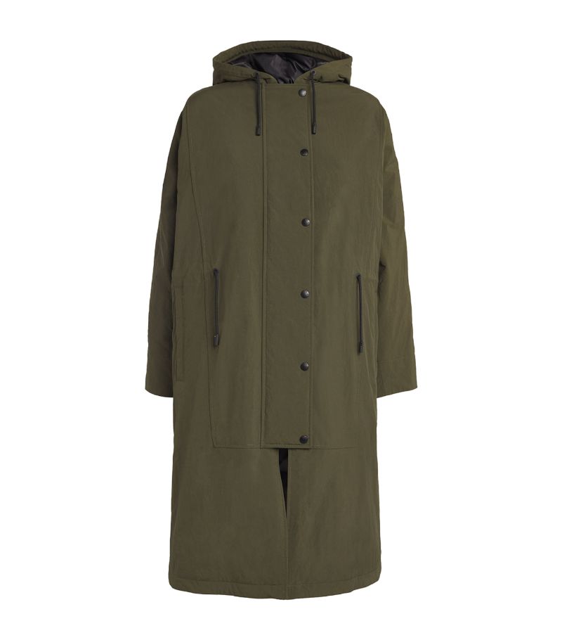  Yves Salomon Army Cape Parka Coat