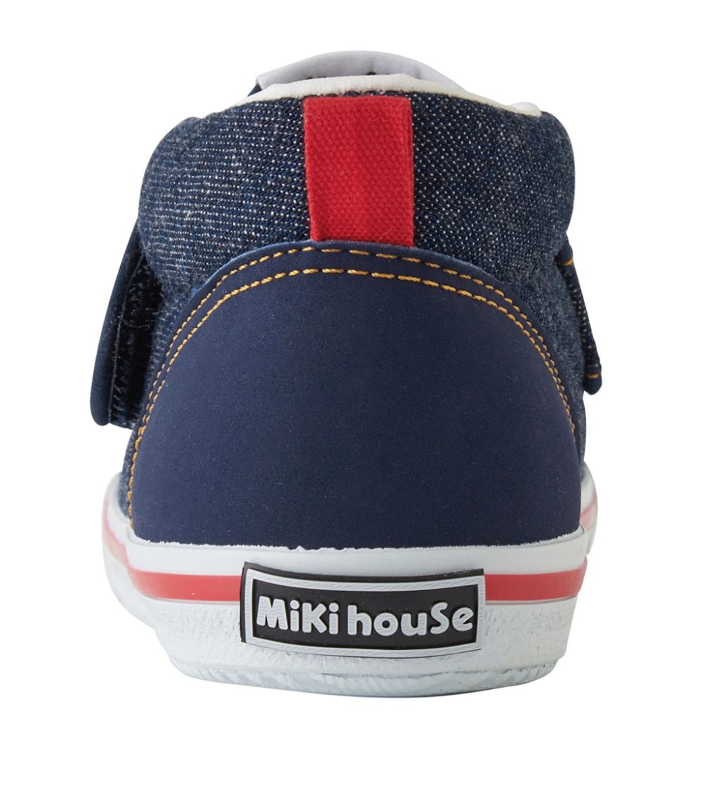 Miki House Miki House Embroidered Bear Shoes