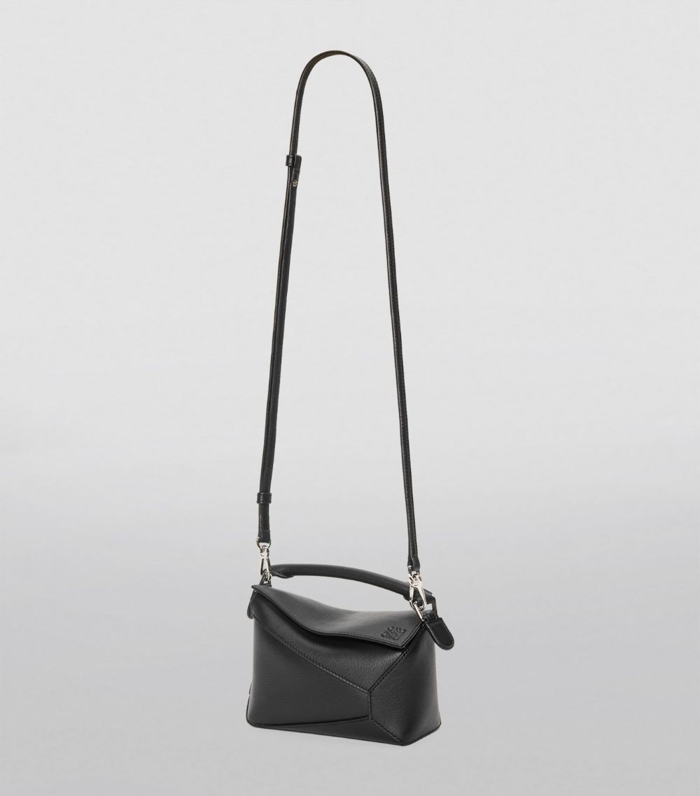 Loewe Loewe Mini Leather Puzzle Edge Top-Handle Bag