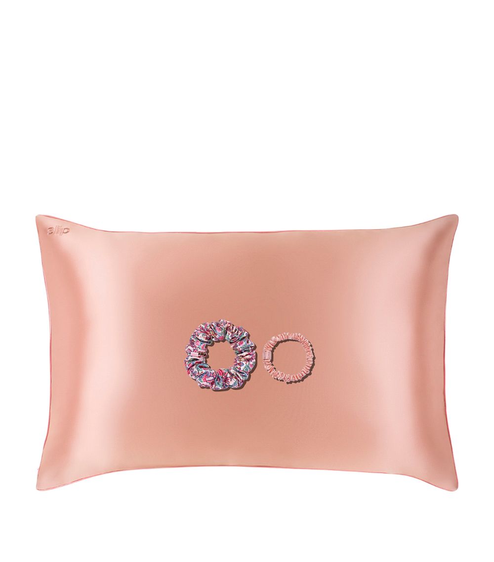 Slip Slip Slip Queen Chelsea Pillowcase and Scrunchie Gift Set