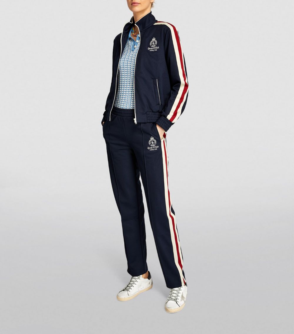 Sporty & Rich Sporty & Rich Crown Track Jacket