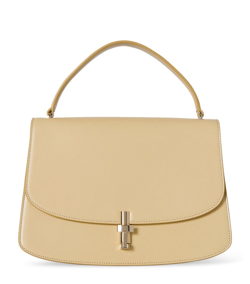 The Row The Row Leather Sofia Top-Handle Bag