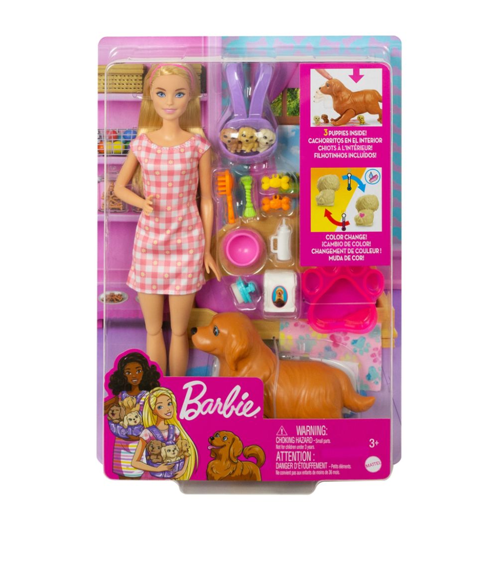 Barbie Barbie Newborn Puppies Play Set