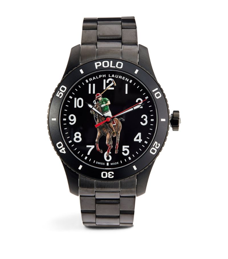 Polo Ralph Lauren Polo Ralph Lauren Stainless Steel Polo Sport Watch 42Mm