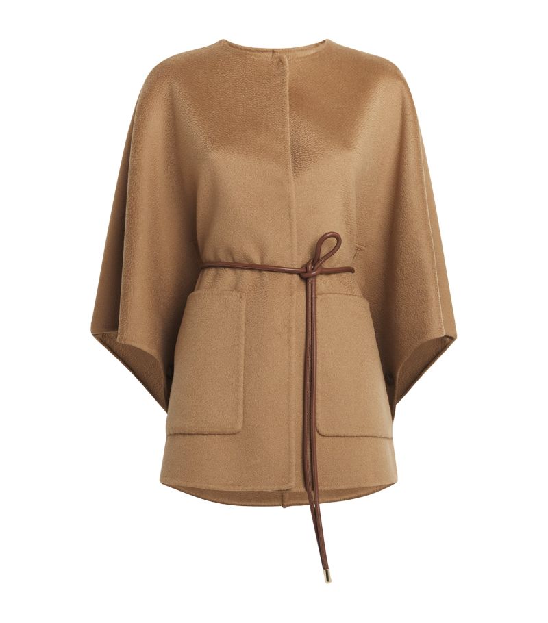 Max Mara Max Mara Cashmere Belted Cape