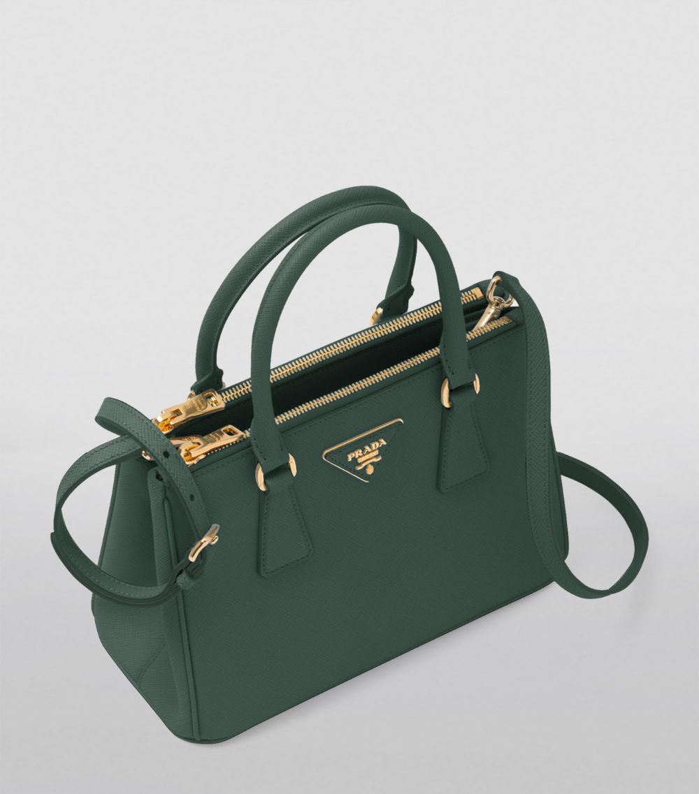 Prada Prada Small Leather Galleria Saffiano Top-Handle Bag