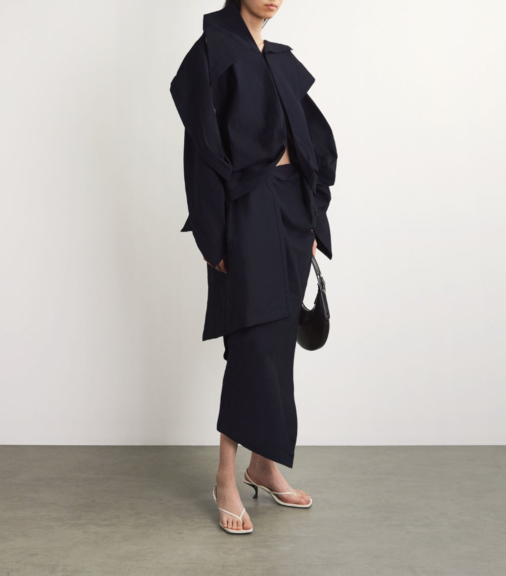 Issey Miyake Issey Miyake Open-Sleeve Envision Jacket