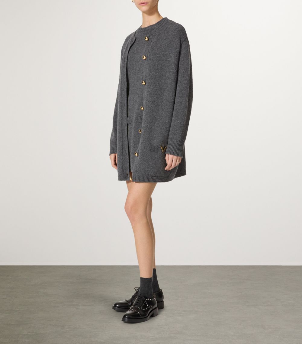 VALENTINO GARAVANI Valentino Garavani Virgin Wool Oversized Cardigan