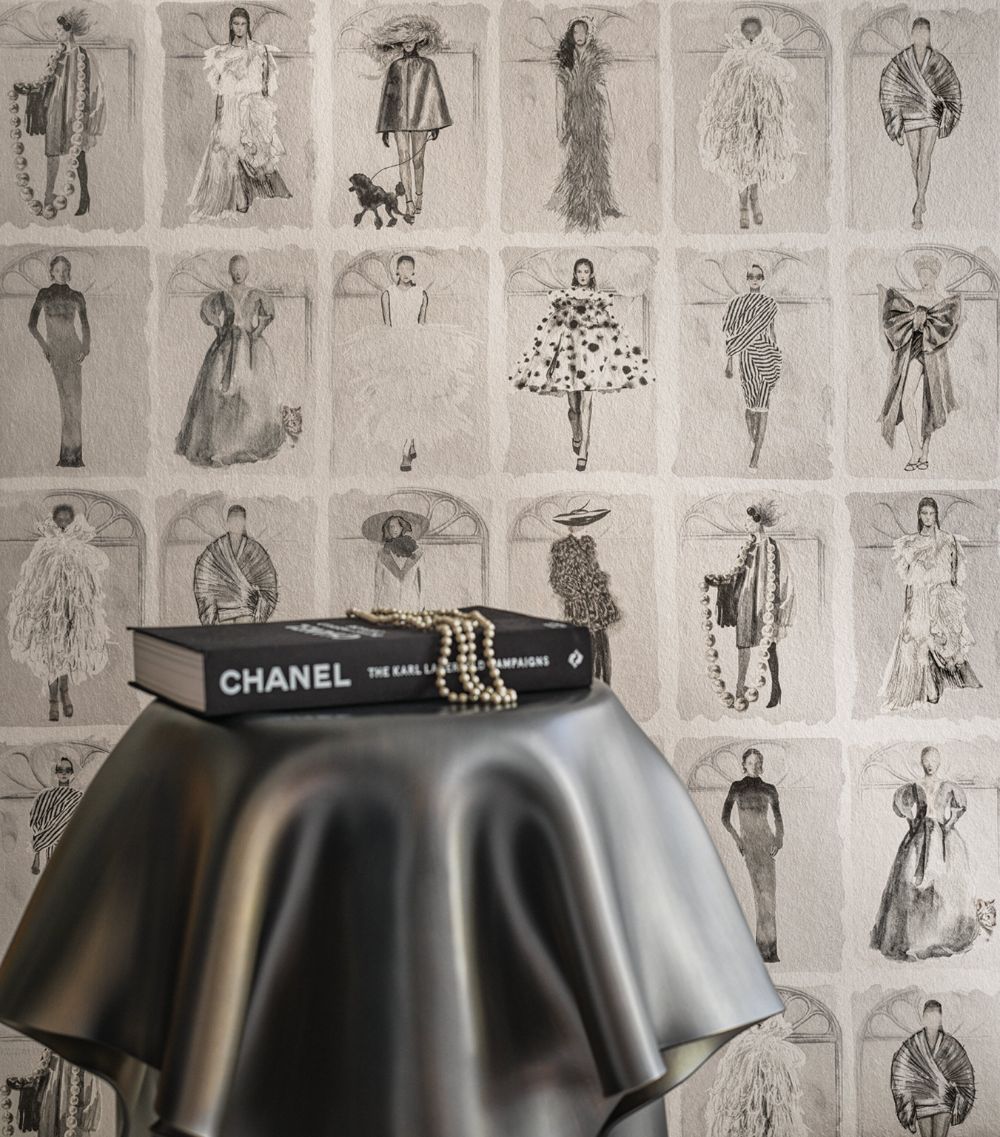  Cole & Son X Harrods Interior Design 175 Anniversary Edition Couture Carousel Window Wallpaper