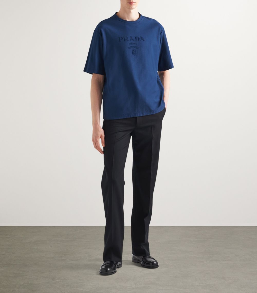 Prada Prada Cotton Logo T-Shirt