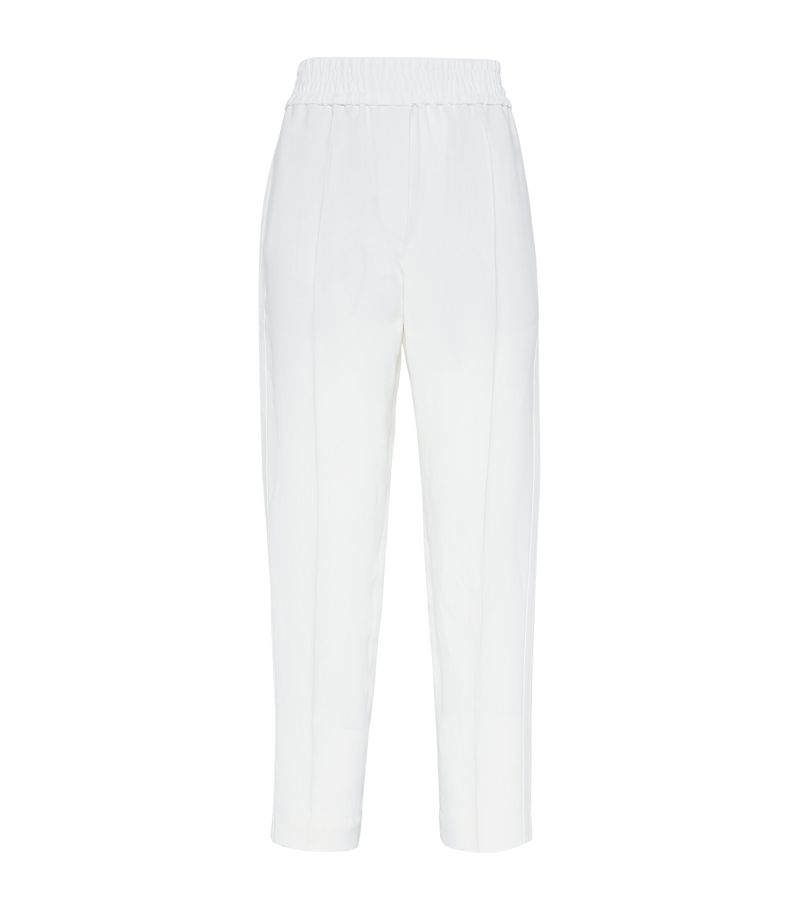 Brunello Cucinelli Brunello Cucinelli Linen-Blend Tailored Trousers