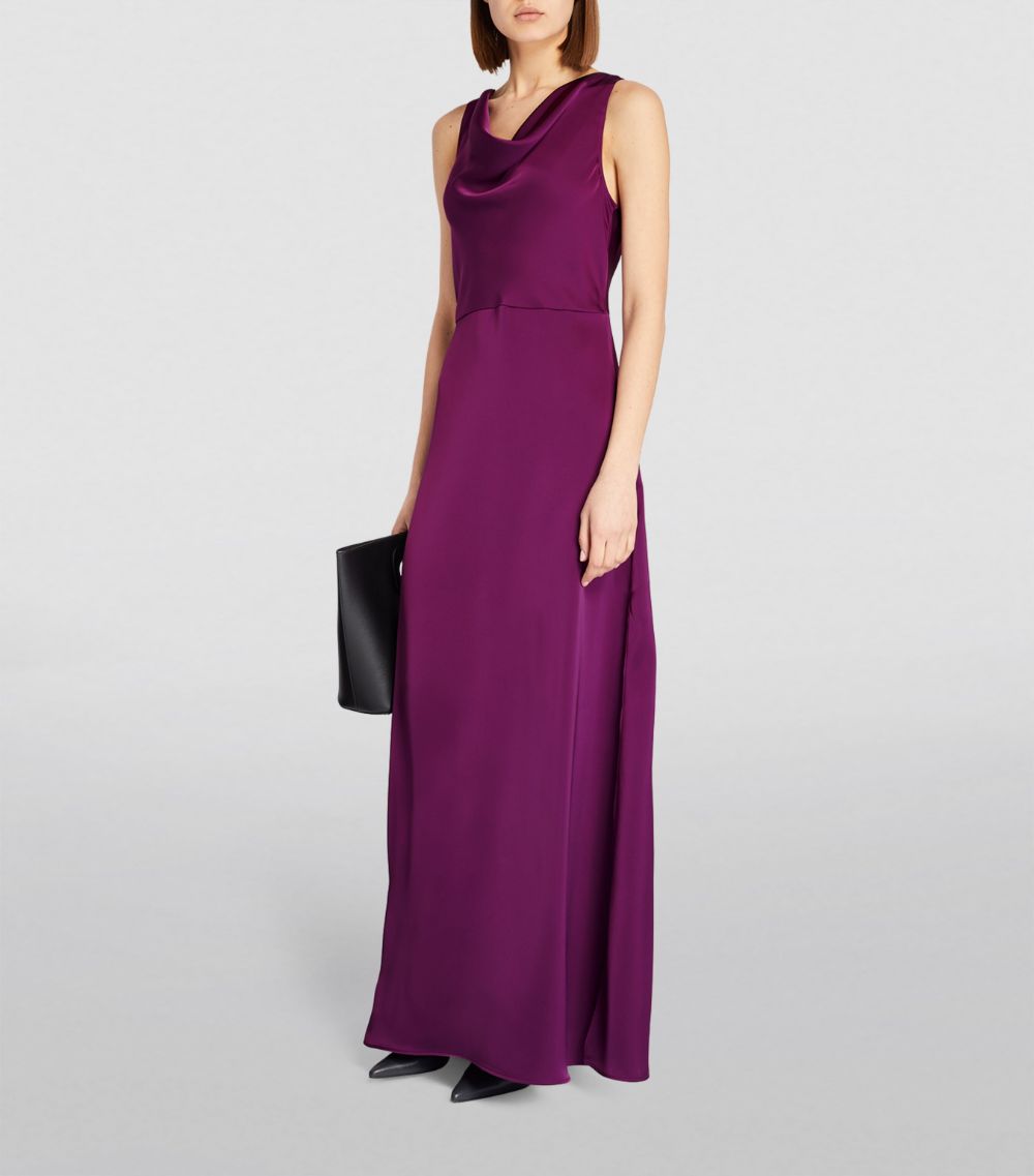 Max & Co. Max & Co. Satin Maxi Dress