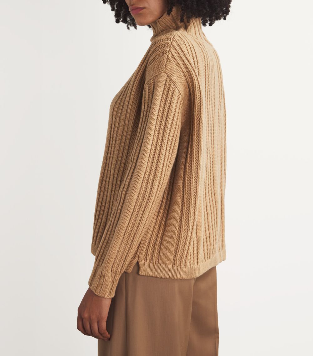 Max Mara Max Mara Wool Ribbed Sweater