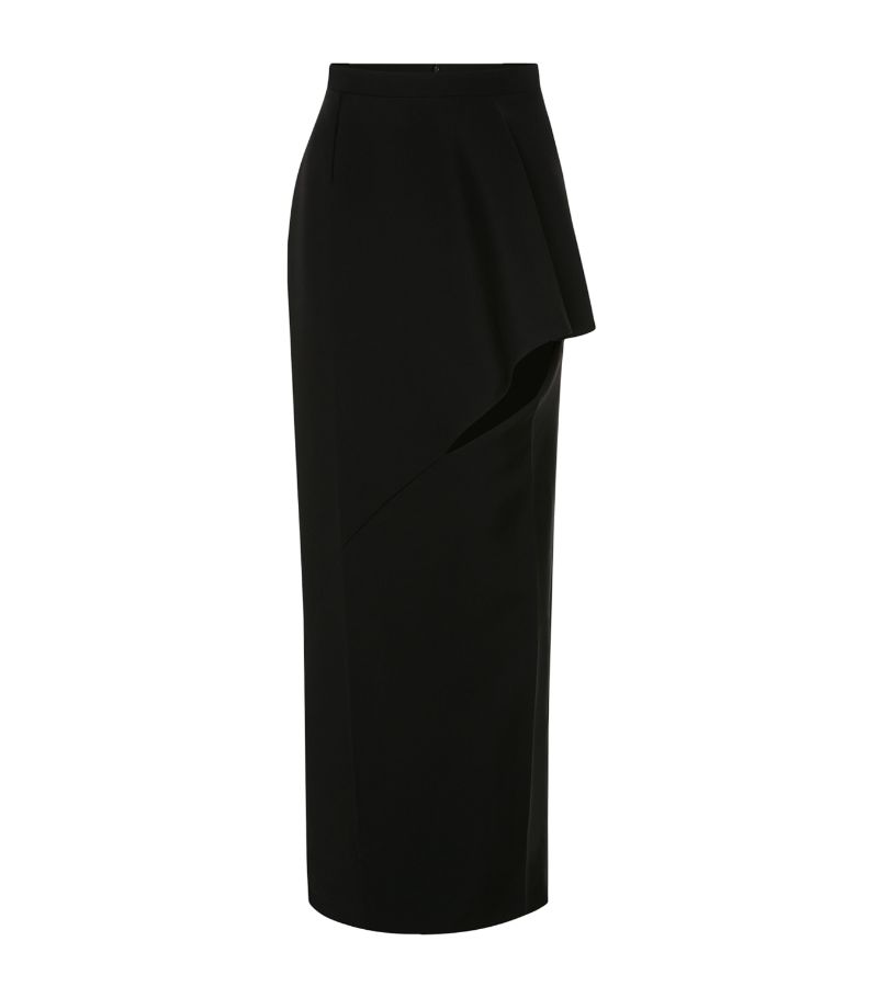 Alexander McQueen Alexander McQueen Cut-Out Maxi Skirt