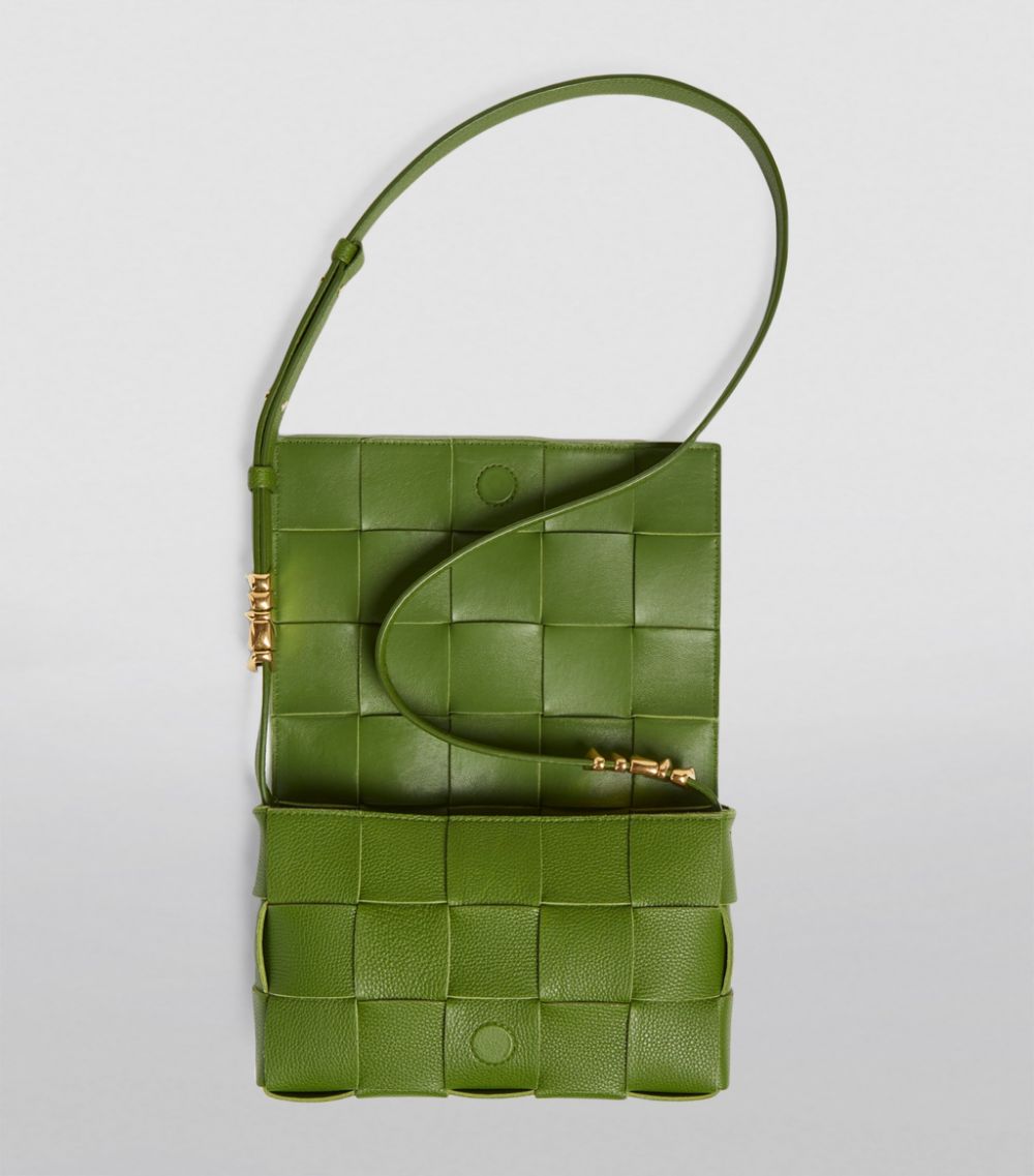 Bottega Veneta Bottega Veneta Leather Cassette Cross-Body Bag