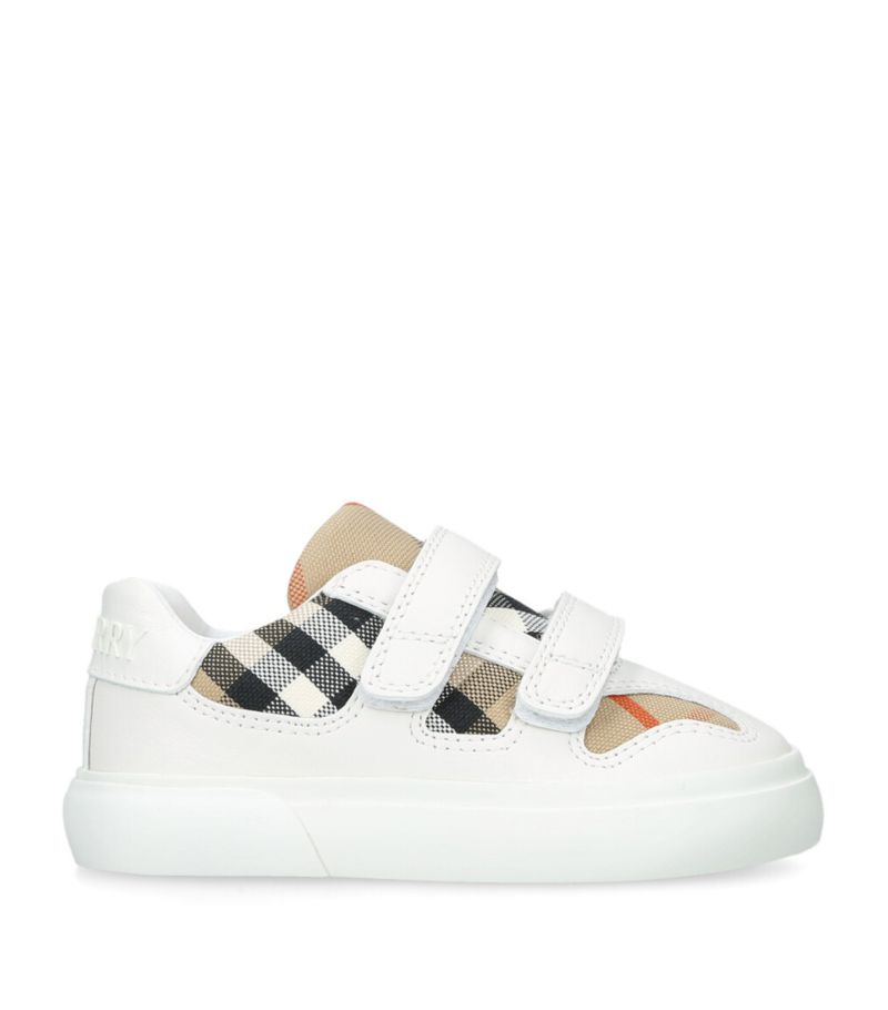 Burberry Burberry Kids Noah Strap Sneakers