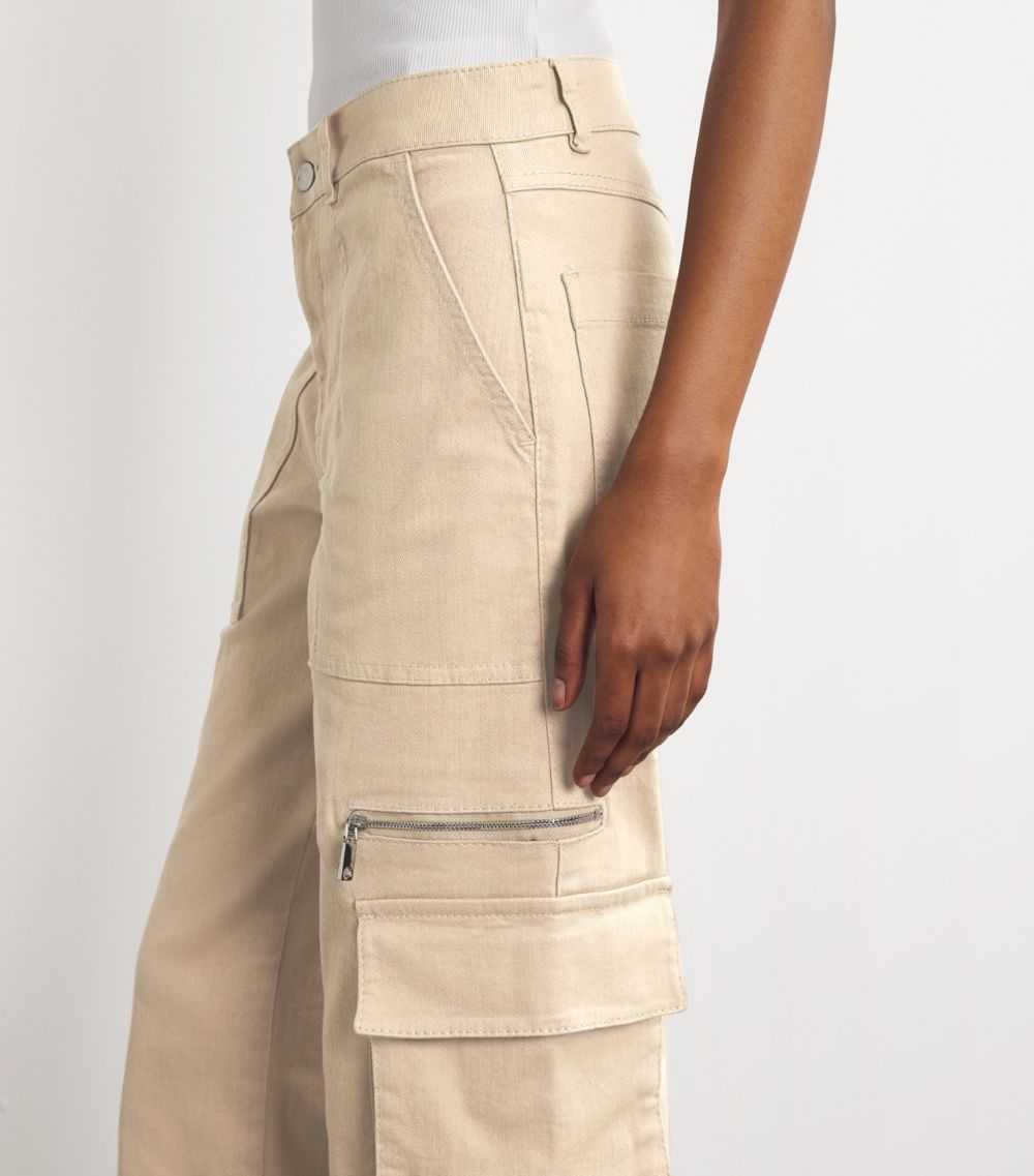 Max & Co. Max & Co. Cotton-Blend Cargo Trousers