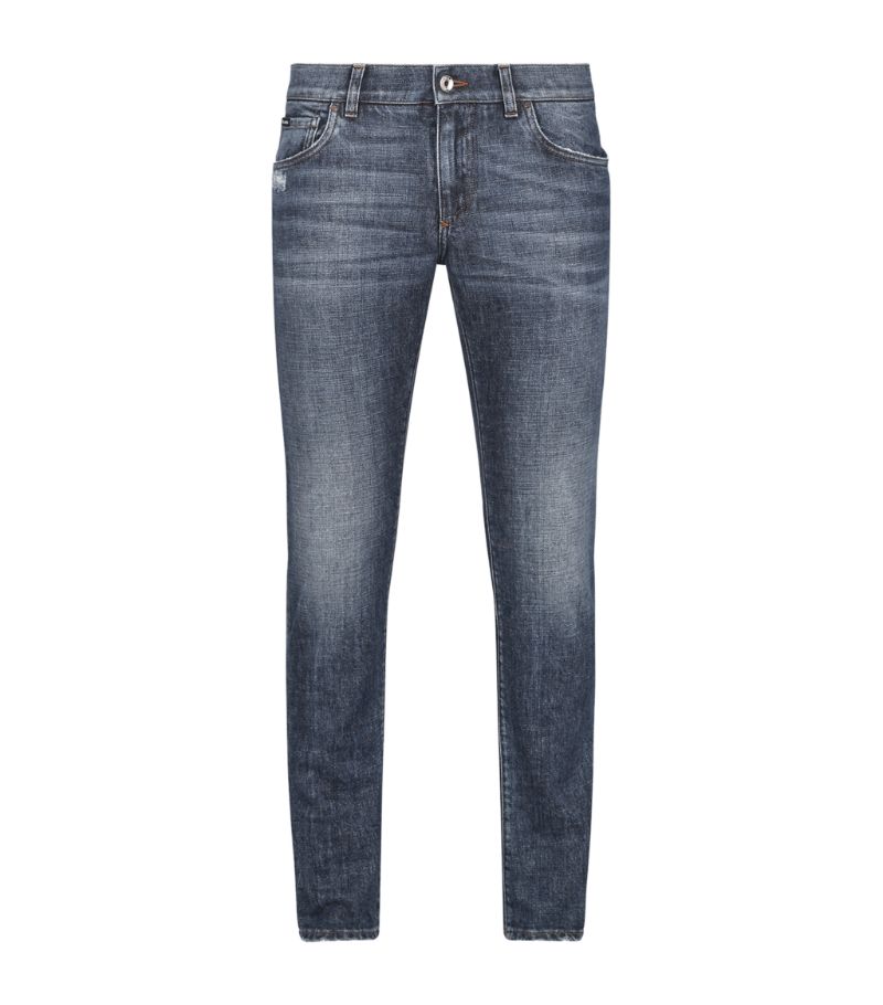 Dolce & Gabbana Dolce & Gabbana Faded Slim Jeans