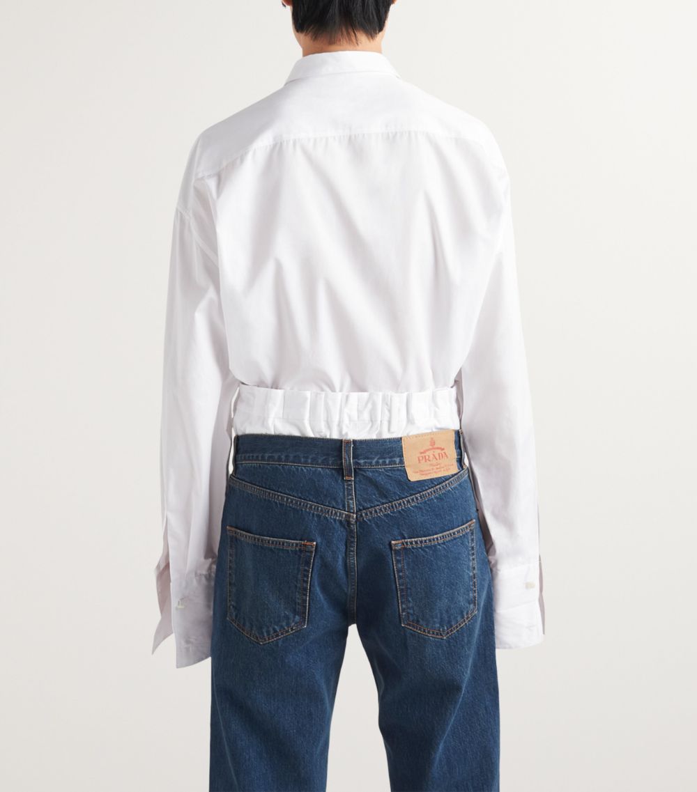 Prada Prada Cotton Oversized Shirt