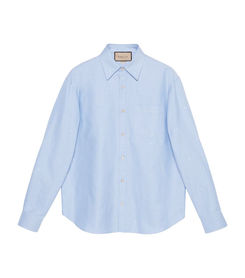 Gucci Gucci Cotton Gg Shirt