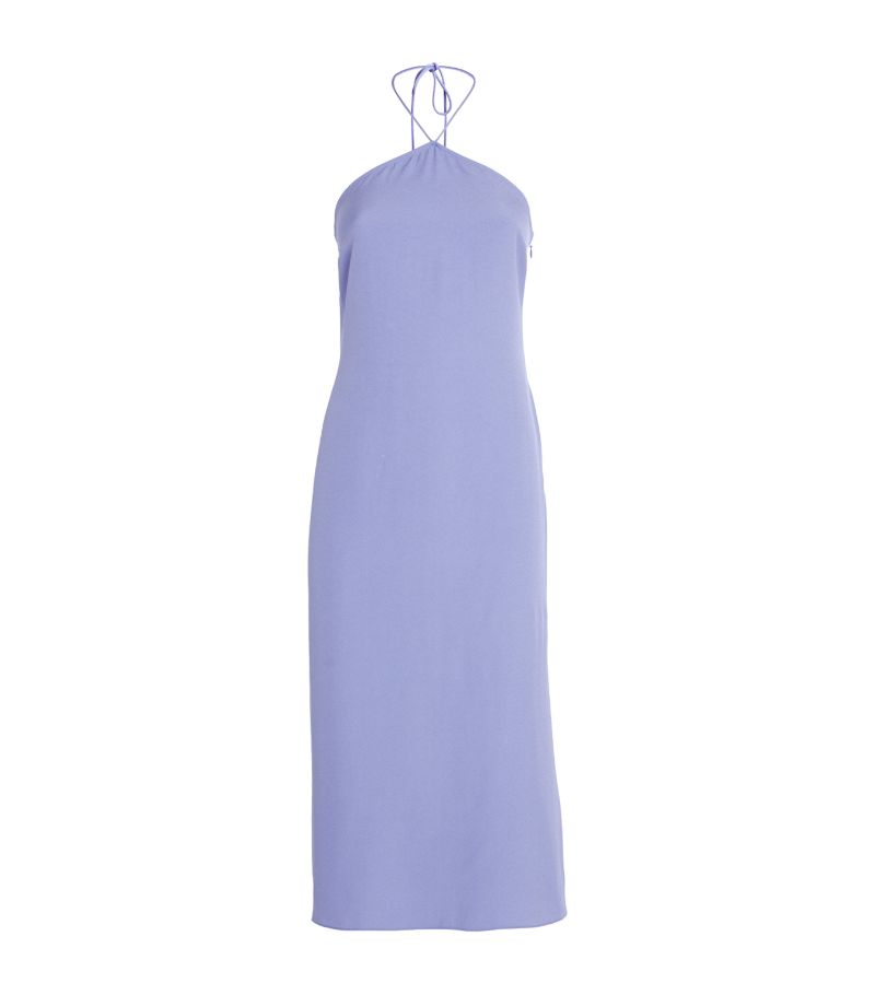  Claudie Pierlot Halterneck Midi Dress