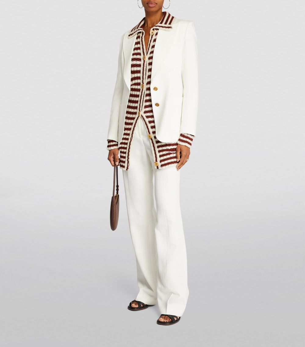 Etro Etro Wool Striped Cardigan