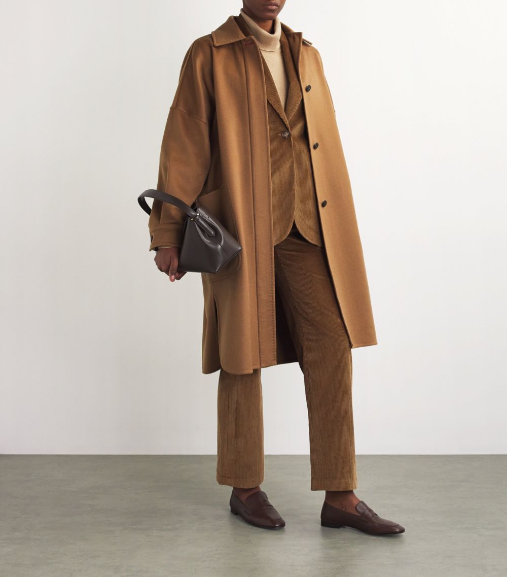 Max Mara Max Mara Cashmere Button-Up Coat