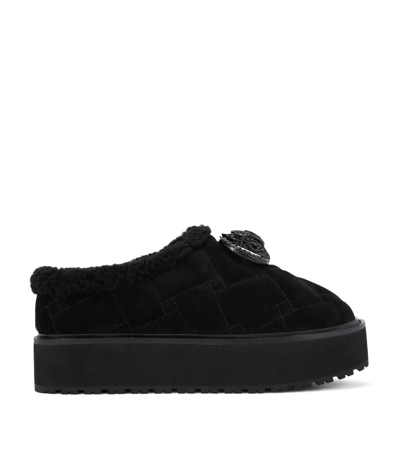 Kurt Geiger London Kurt Geiger London Suede Chelsea Flatform Slippers