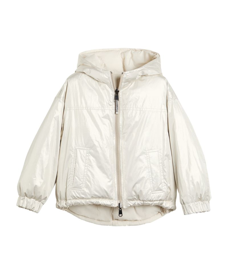 Brunello Cucinelli Kids Brunello Cucinelli Kids Reversible Down Jacket