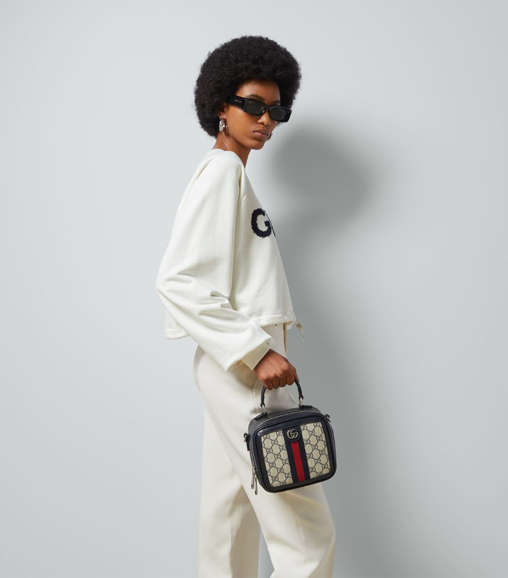 Gucci Gucci Canvas Ophidia Cross-Body Bag