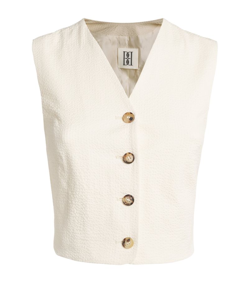 By Malene Birger By Malene Birger Cotton-Blend Blaire Waistcoat