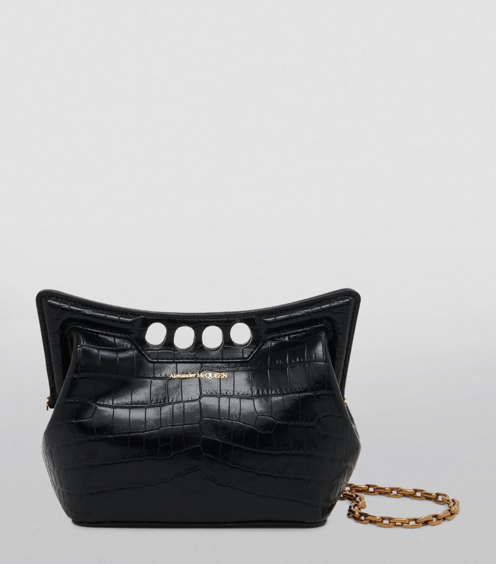 Alexander McQueen Alexander Mcqueen Mini Leather The Peak Shoulder Bag