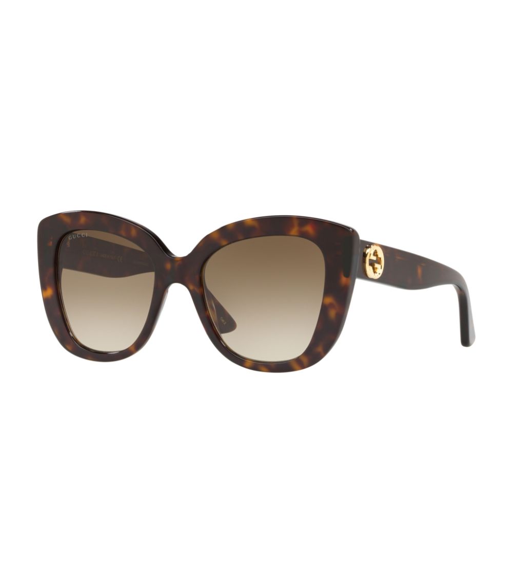 Gucci Gucci Havana Cat Eye Sunglasses