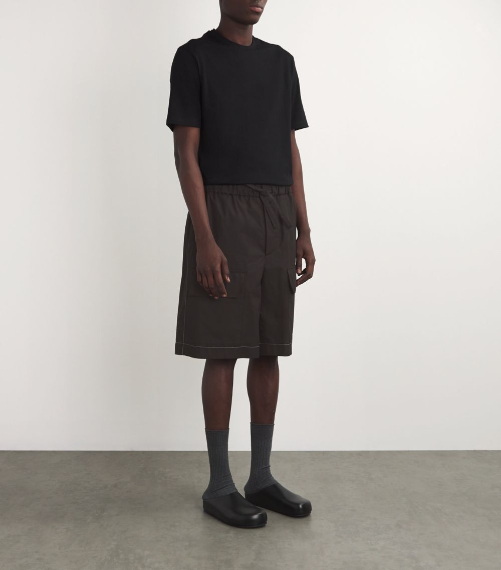 Jil Sander Jil Sander Relaxed Cargo Shorts