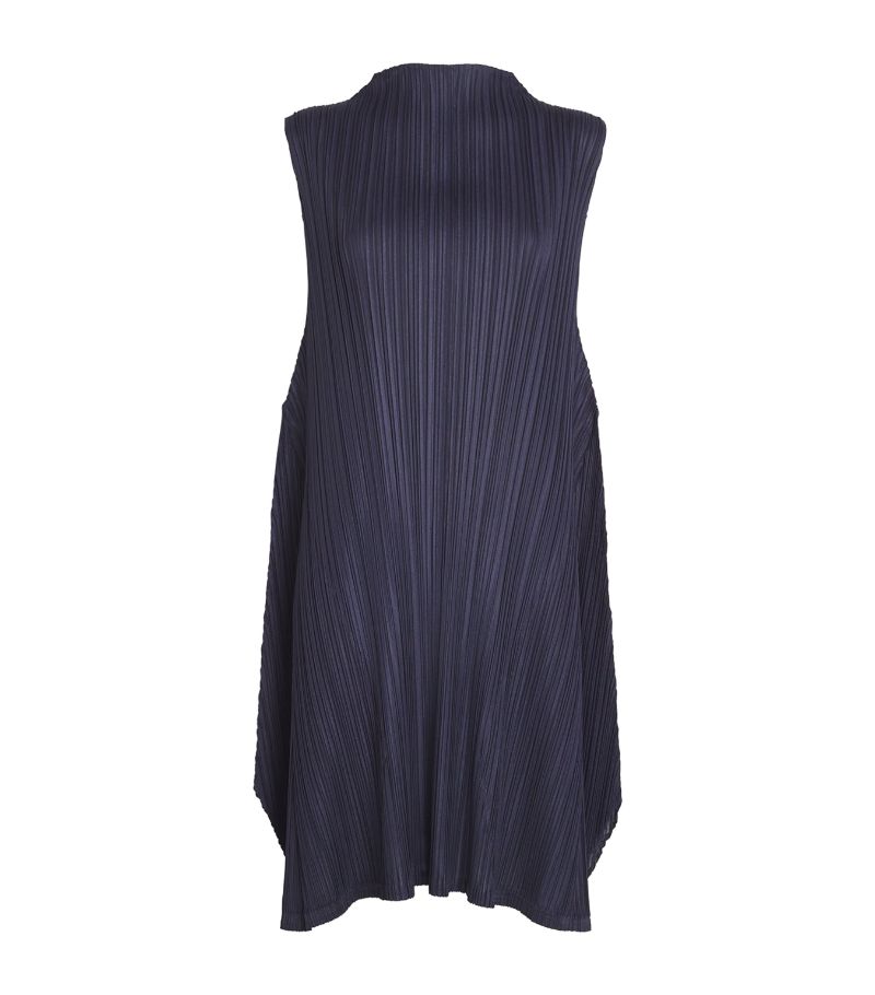 Pleats Please Issey Miyake Pleats Please Issey Miyake Mellow Pleats Sleeveless Dress