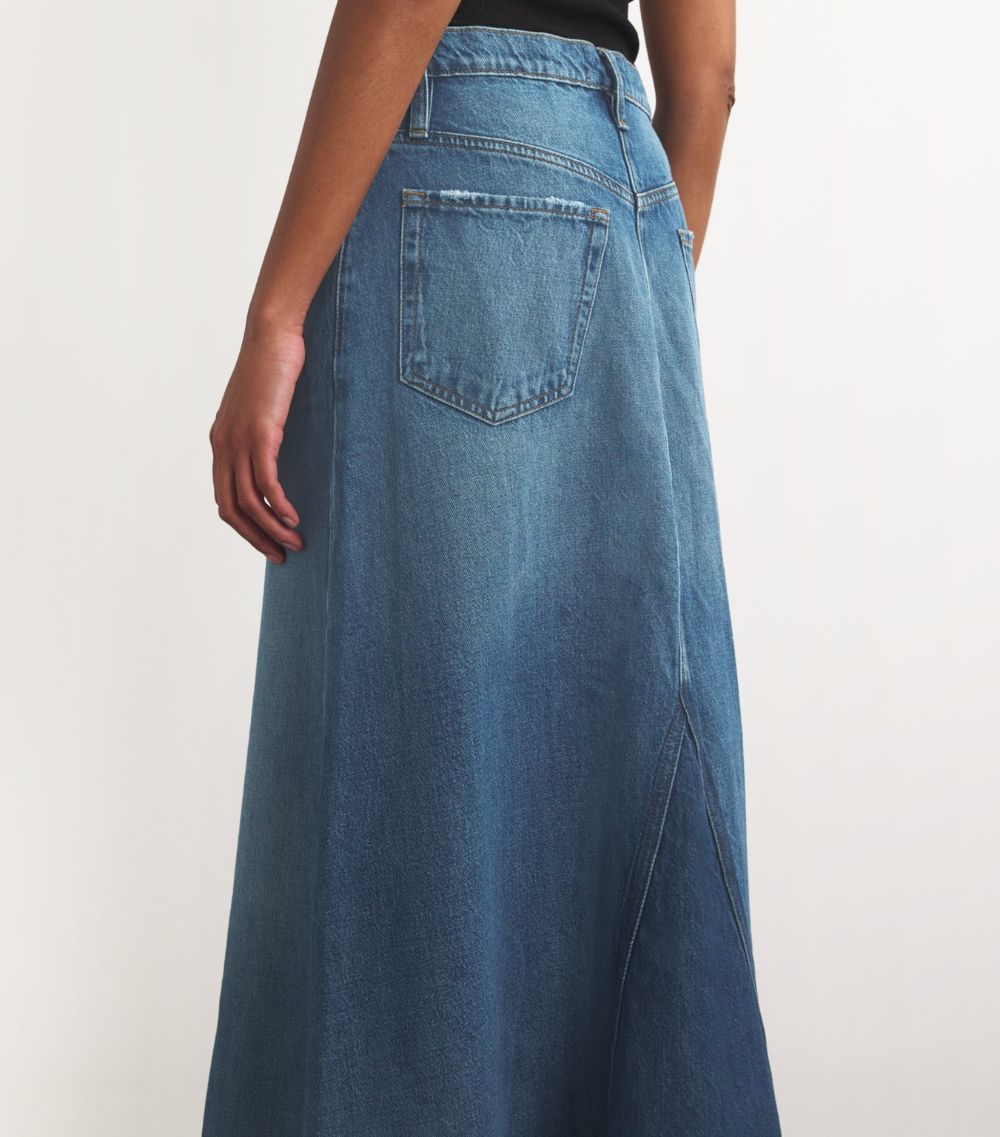 Frame Frame The Dorothy Maxi Denim Skirt