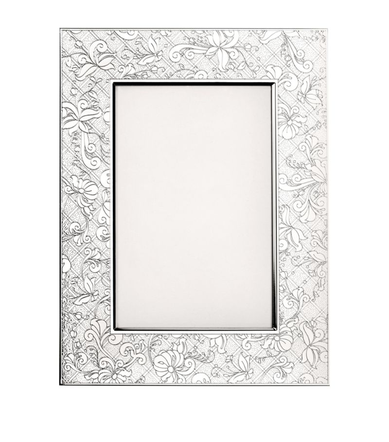 Christofle Christofle Silver-Plated Jardin D'Eden Photo Frame (5" X 7")