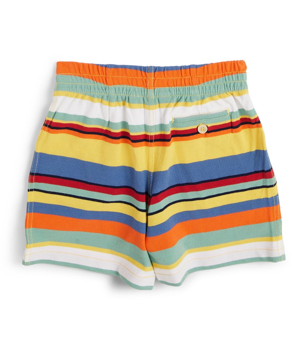 Polo Ralph Lauren Polo Ralph Lauren Kids Cotton Striped Pony Shorts (6-14 Years)