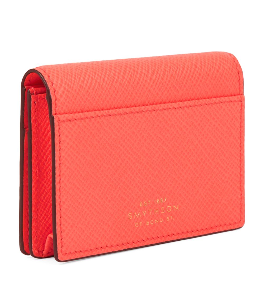 Smythson Smythson Leather Folded Panama Card Holder