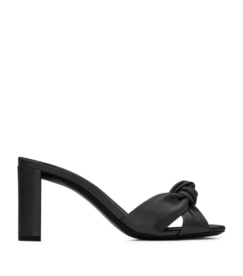 Saint Laurent Saint Laurent Leather Bianca Sandals 75