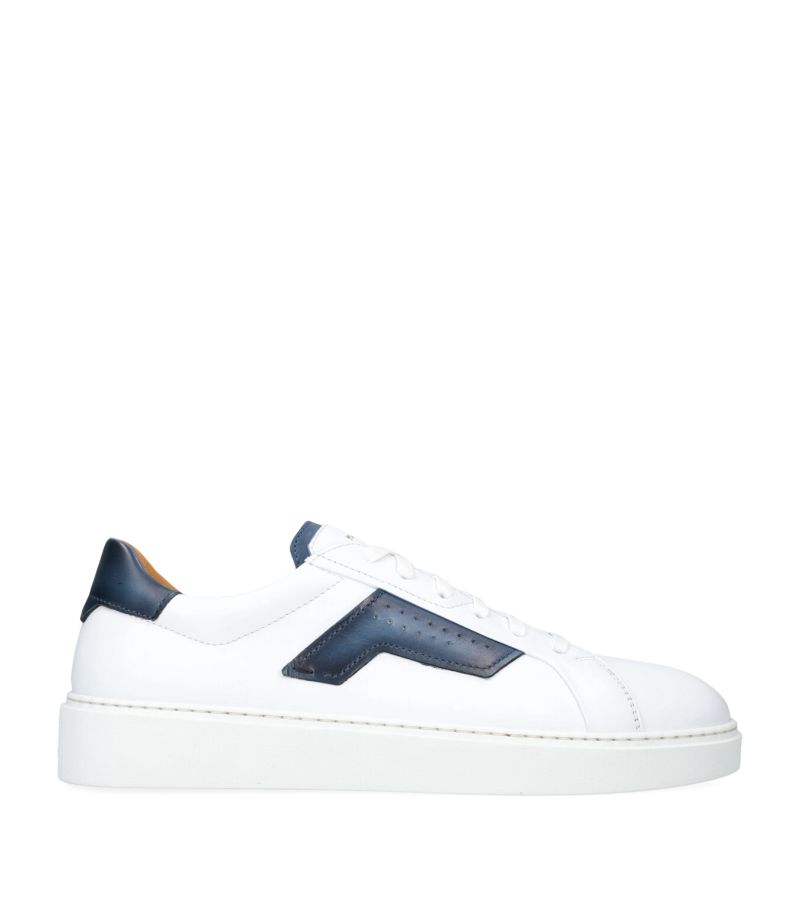 Magnanni Magnanni Leather Lotto Low-Top Sneakers