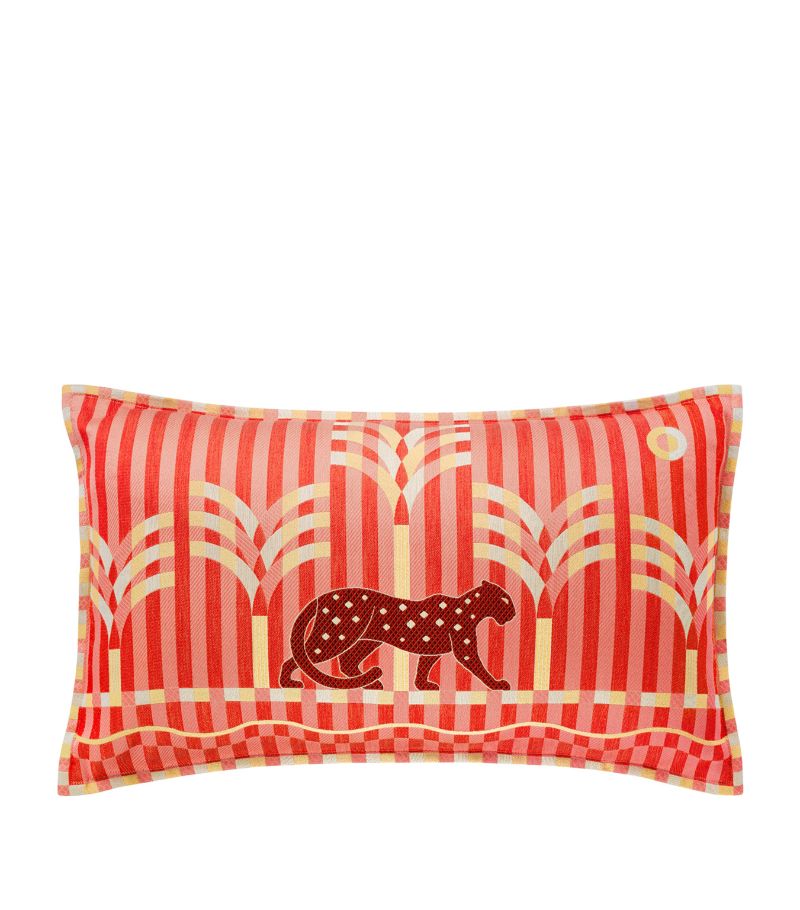 Cartier Cartier Cotton Panthère De Cartier Cushion (48Cm X 30Cm)