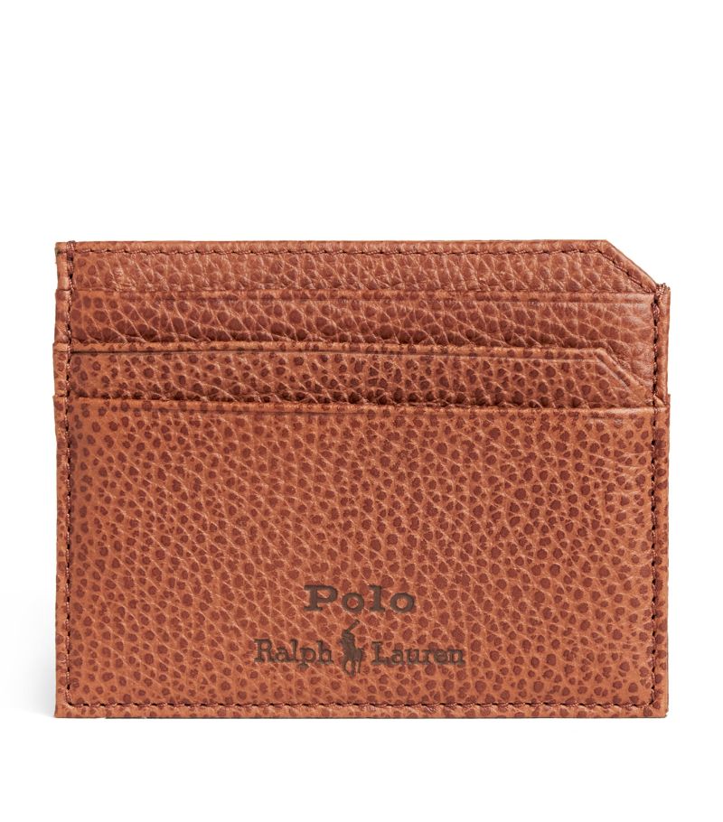 Polo Ralph Lauren Polo Ralph Lauren Pebbled Leather Card Holder