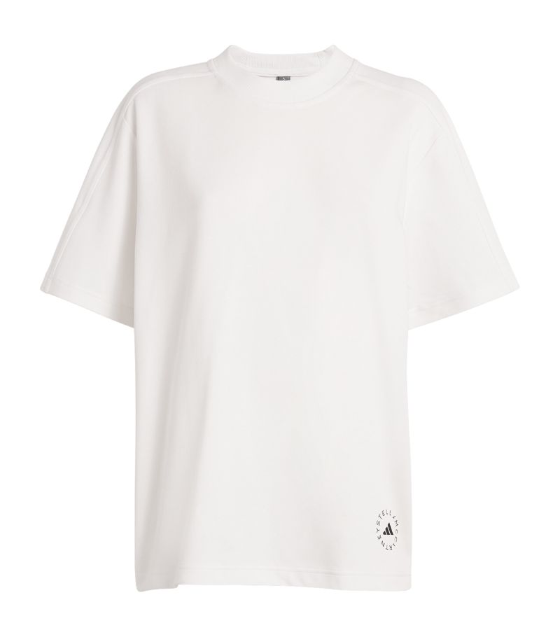 Adidas By Stella Mccartney Adidas By Stella Mccartney Organic Cotton-Blend T-Shirt